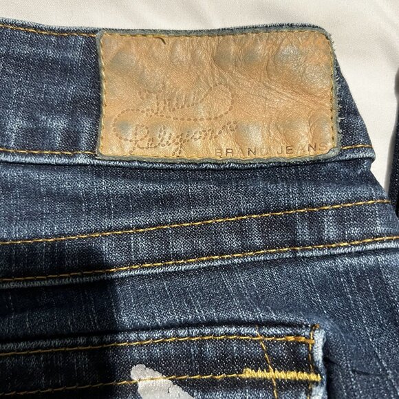 True Religion Women's Dark Wash Skinny Jeans Waist 27 - Picture 7 of 9